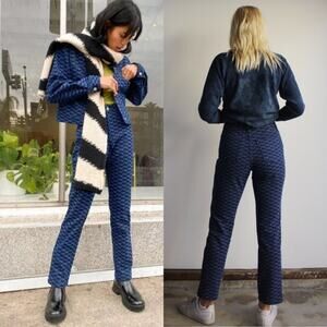 Paloma Wool | Keira PW All Over Logo Printed Straight Leg Jeans 36 4